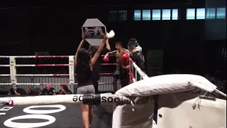 kickboxing fight, Belgium style