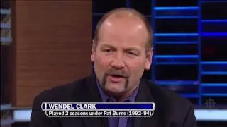 Wendel Clark Remembering Pat Burns on HNIC - Nov 20th 2010 (HD)