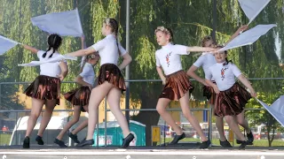 Majorettes''Charms''- Bytom  / flag mini Formation  / mażoretki  / Knurów 2022