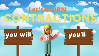 Learn to Read:  Contractions I  Contraction Practice