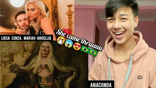 Luísa Sonza, Mariah Angeliq - ANACONDA *o* ~~~ | REACTION