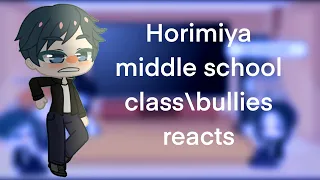 Horimiya, Miyamura middle school class reacts