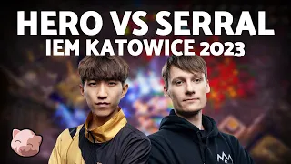 Serral vs herO: Battle for Group Dominance | IEM Katowice (Bo3 ZvP) - StarCraft 2