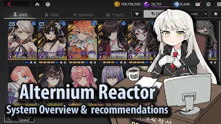 [Counter:Side] Alternium Reactor Guides & Recommendations