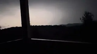 East Virginia during a storm on banjo