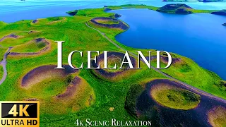 Iceland 4K - Scenic Relaxation Film With Calming Music - 4K Video Ultra HD