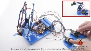 KS0488 Keyestudio 4DOF Robot Mechanical Arm Arduino Learning Kit
