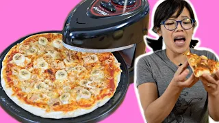 TUNA BANANA & BANANA CURRY Pizza -- Presto Pizzazz Plus Gadget Test