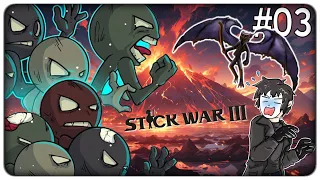 CAMBIAMO LE TATTICHE E VINCIAMO ALLA GRANDE CONTRO LE ORDE DI ZOMBIE E DEMONI | Stick War 3 - ep.03