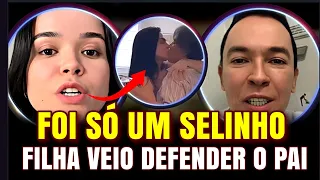 Pr Lucinho e sua filha explicam a mensagem na igreja Batista da Lagoinha que virou notícia