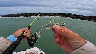 Lucky Catch At The Bridge! Inlet and Bridge Fishing for Snook, Redfish, and Jack