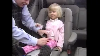 "The Back Is Where It's At!" Chrysler Town & Country Child Seat Instructional VHS, 2000
