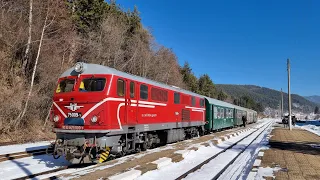 4K CABVIEW: Rhodopean narrow gauge Septemvri - Dobrinishte [ WINTER EDITION ]