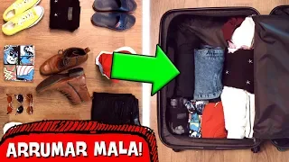 Como ARRUMAR a MALA! 🎒 - Melhores DICAS e TRUQUES!