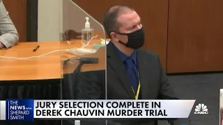 Jury selection completed in Derek Chauvin's murder trial