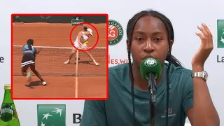 Coco Gauff "I didn't want to HURT Swiatek" - RG 2023