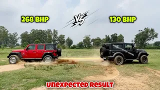 Wrangler vs Thar Tug of War | Result will shock you 😳