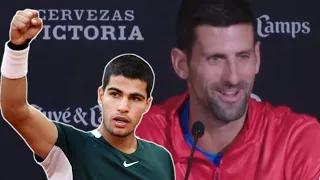 Novak Djokovic: "Alcaraz is one of the most impressive players I've faced in my life"