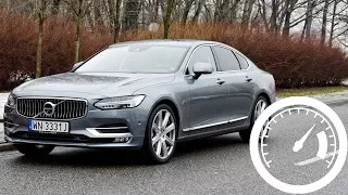 Volvo S90 D5 AWD acceleration: 0-100 km/h, 0-200 :: [1001cars]