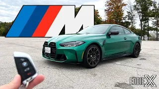 2021 BMW M4 Competition POV Track Drive and Walkaround!