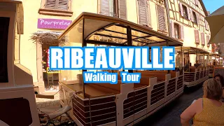 Ribeauville France 🇫🇷 Walking Tour in 4K - Alsace region