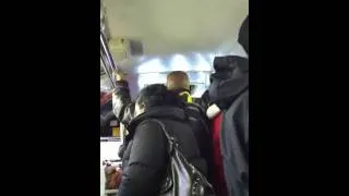 Dominican guy on the bus singing