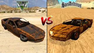 GTA 5 RUINER 3 VS GTA SAN ANDREAS RUINER 3 - WHICH IS BEST?