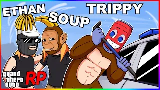 We Trolled on the WORST GTA RP Servers Ever... (ft. Soup)