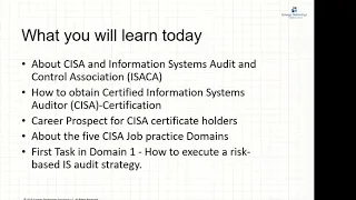 Introduction to CISA