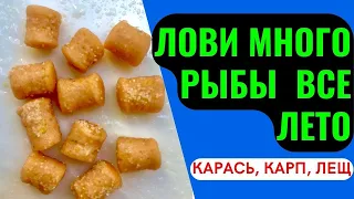 Насадка для рыбалки на КАРАСЯ, КАРПА, ЛЕЩА, ПЛОТВУ. Лови много рыбы все лето. Подходит для донки.