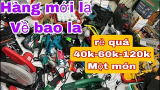 XÃ HẾT Đồng giá lô máy toàn hàng lạ 40k-60k-120k máy , máy khoan, máy mài , máy hàn , bán hết hàng.