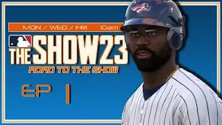 MLB The Show 23 - Road to The Show #1 | No Commentary