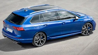 New VOLKSWAGEN Golf 8 R Variant 2022 - FIRST LOOK exterior, interior & EXHAUST sound