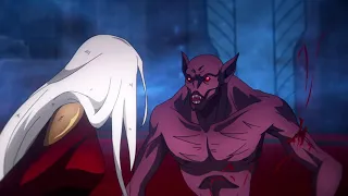 Carmilla VS Isaac's Demons - Castlevania Season 4