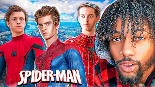 Watching EVERY Spider-Man Movie in Order (SPIDER-MAN REACTION) *PART 1*