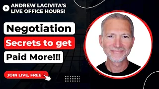 Salary Negotiation Secrets That Get You Paid More 🔴 Live Office Hours with Andrew LaCivita