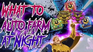 WHAT TO AUTO FARM OVER NIGHT!!! Seven Deadly Sins: Grand Cross