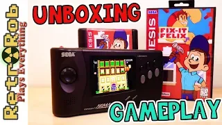 Fix It- Felix Jr New Sega Genesis Game Unboxing and Gameplay