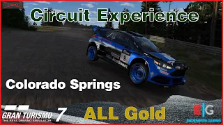 Gran Turismo 7 - Circuit Experience - Colorado Springs - All Gold - No Assistants