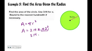 Pre-Algebra Lessons 12-1 and 12-2: Circumference and Area of Circles