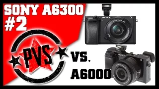 Sony A6300 vs. Sony A6000 - Physical Differences