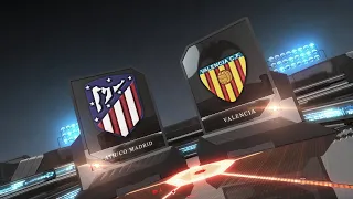 PS5 - ANTHEM & STADIUM - PES 2021 - Atletico Madrid vs Valencia -  GAMEPLAY