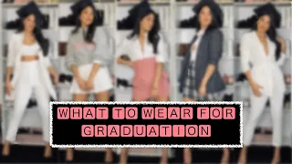 GRADUATION OUTFIT IDEAS 🎓