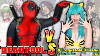Deadpool vs FanimeCon 2023