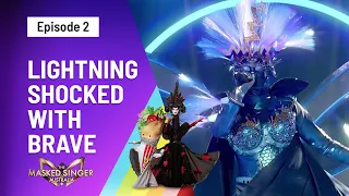 Lightning’s ‘Brave’ Performance - Season 3 | The Masked Singer Australia | Channel 10