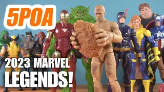 TOP 10 MARVEL LEGENDS OF 2023! Captain America! Iron Man! Avengers! X-Men! And MORE!
