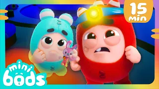 😱 Spooky Night Sounds 😱 | @Minibods | Funny Comedy Cartoon Episodes for Kids