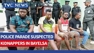 Police Parade Suspected Kidnappers, Others In Bayelsa