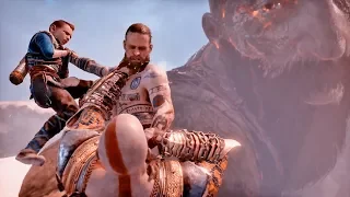 God of War 4 - KRATOS VS BALDUR Final Boss Fight - No Commentary