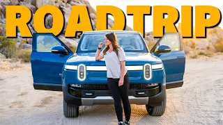 Rivian R1S Roadtrip to the Desert (I had some charging drama  🔋🥲)